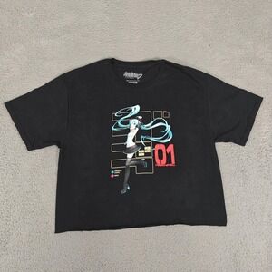 Hatsune Miku Shirt Mens Medium Vocaloid Anime Graphic Tee T-Shirt Crypton Japan